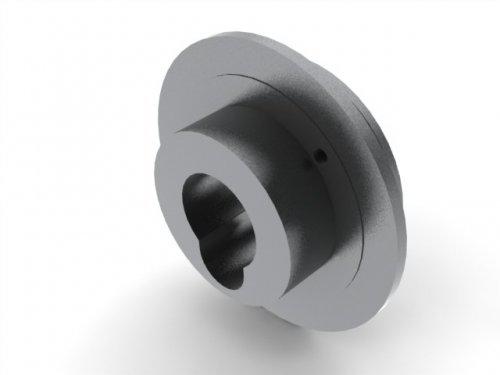 Flange interno do Corte