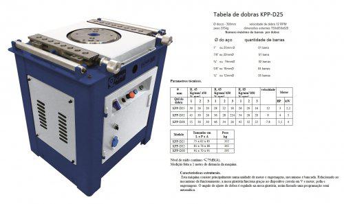MEC-260 Dobradeira de Vergalhão